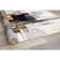 Doucette Abstract Ivory/Gold/Gray Area Rug