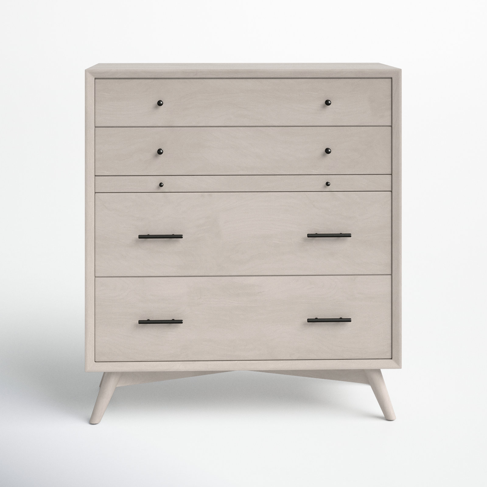 Williams 38" Mahogany Dresser, Gray