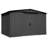 Classic Steel Storage Shed, 10X14, Charcoal-119311399-55865215