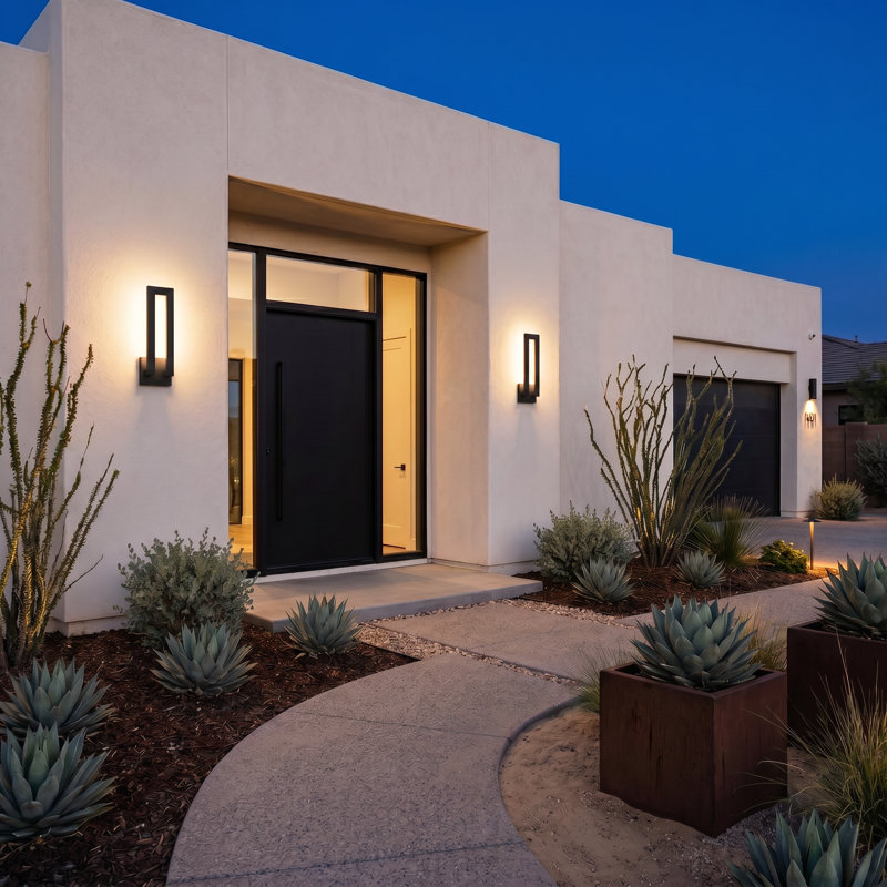 LED 5CCT Outdoor Wall Sconce