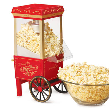 DASH SmartStore™ Stirring Popcorn Maker, 3QT Hot Oil Electric