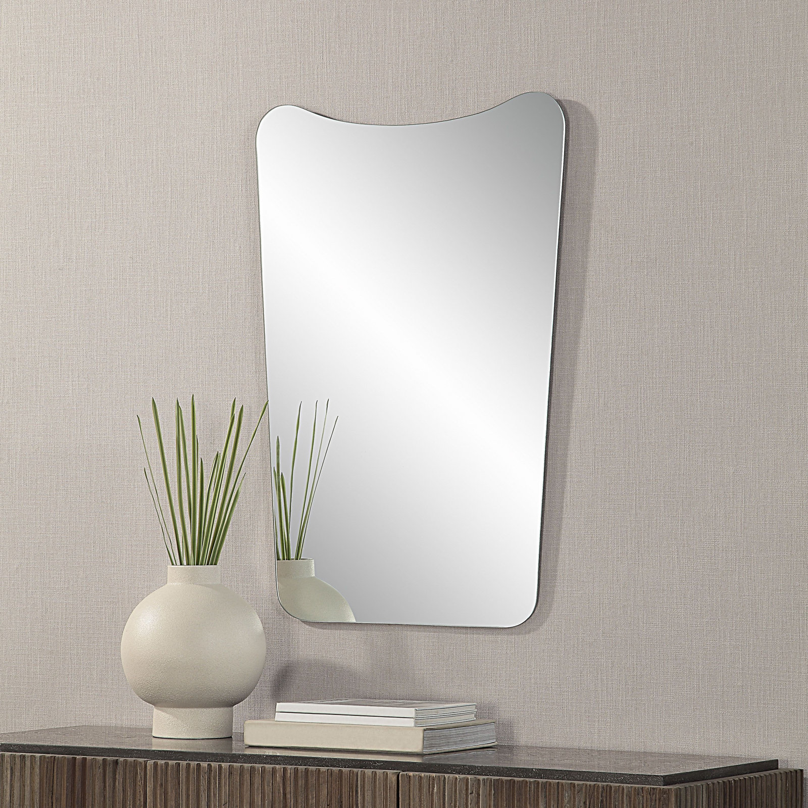 24" Frameless Accent Mirror