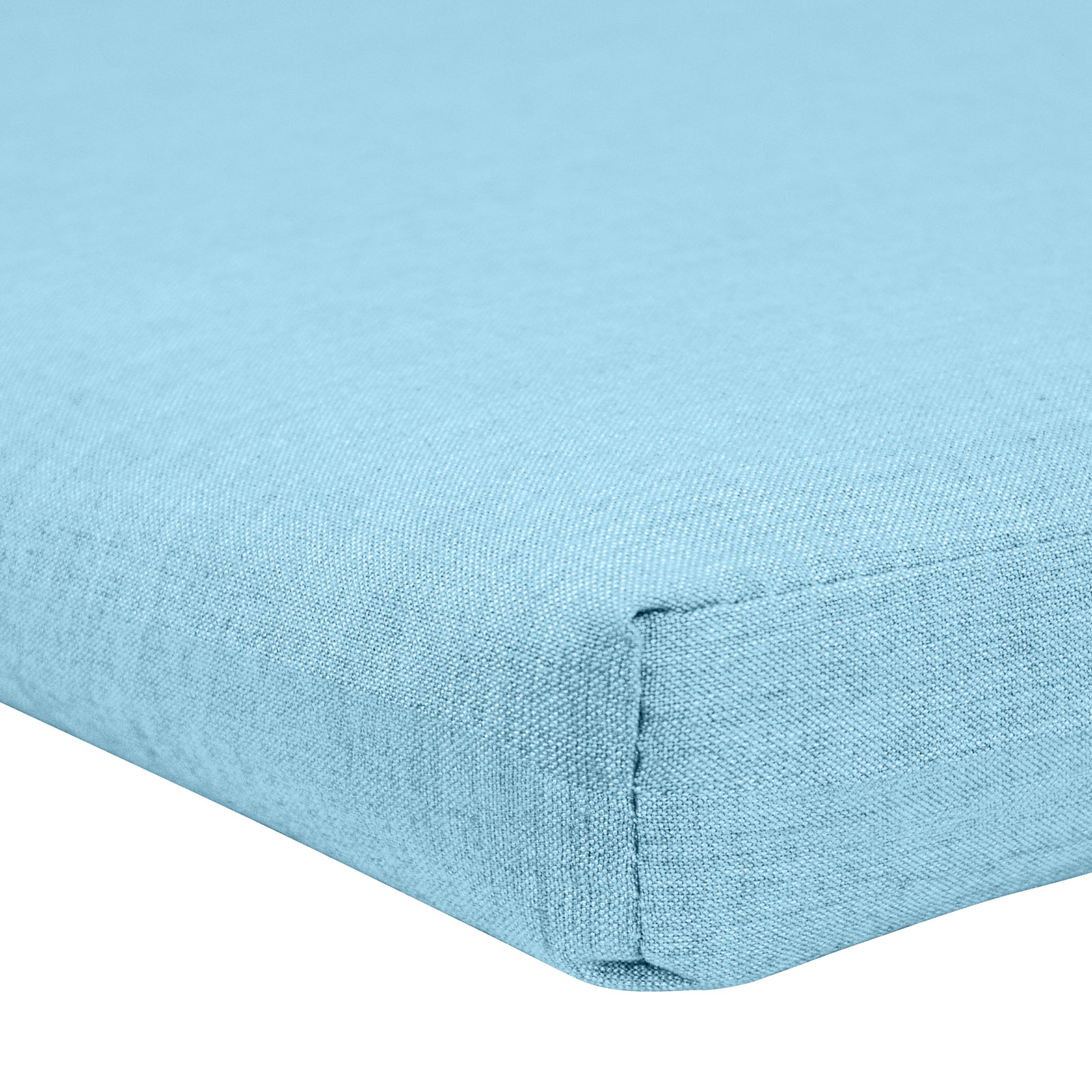 44" Sunbrella® Bench Cushion, Cast Horizon Sunbrella® Plainweave