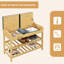 Nakaiya Polyester Blend Upholstered Storage Bench