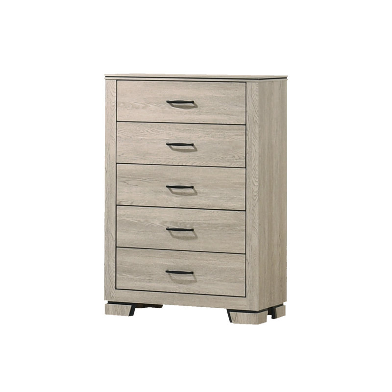 Commode rustique rustique, Grège