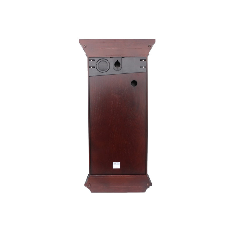 QXH008BLH Pendulum Wall Clock, Brown