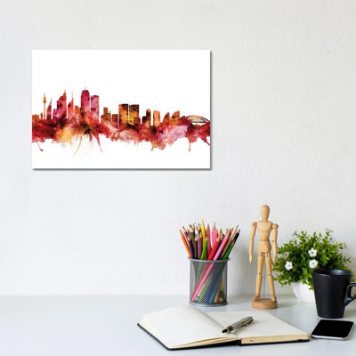Sydney, Australia Skyline by Michael Tompsett - Wrapped Canvas Gallery-Wrapped Canvas Giclée