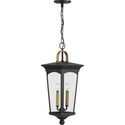 Luminaire suspendu rectangulaire à 2 lumières Laverriere
