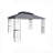 13 Ft. W x 10 Ft. D Steel Patio Gazebo-87208481