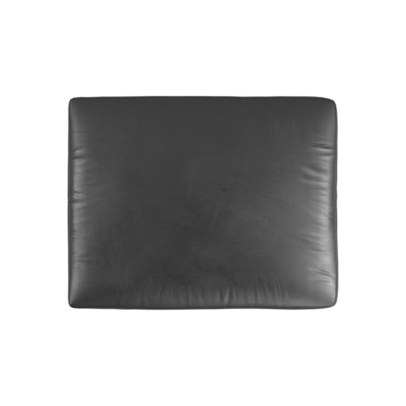 Bernhardt Germain Leather Ottoman