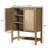 Pomodoro Boho Shoe Cabinet with Adjustable Shelves-542316338-561478555