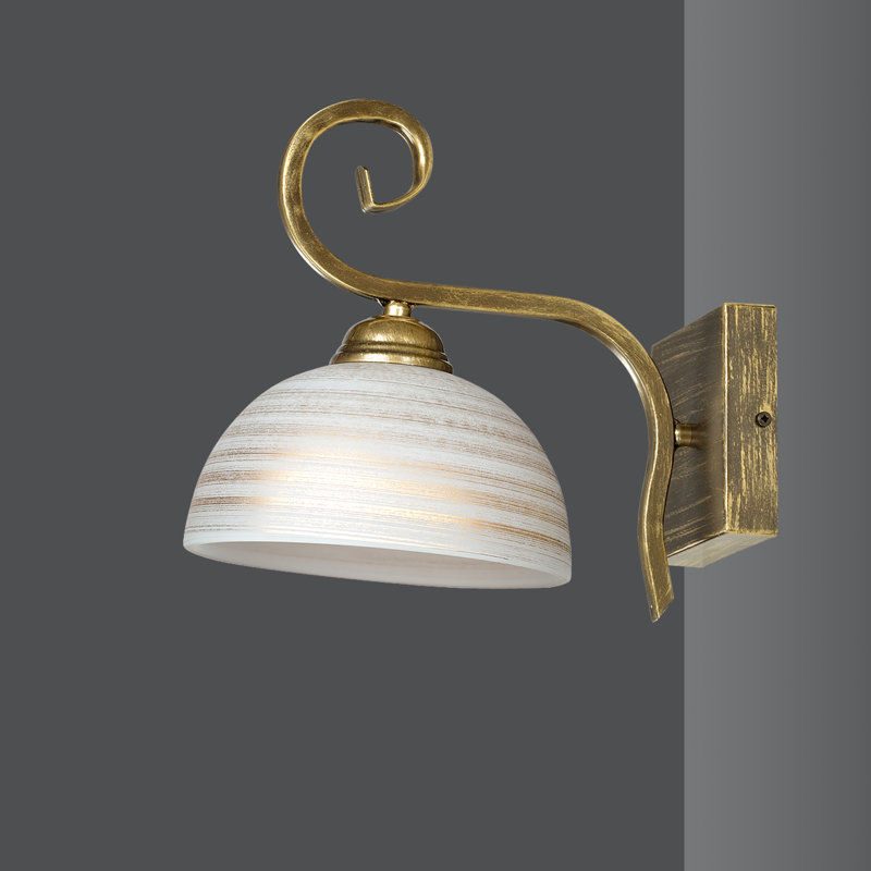Weymand Armed Sconce, Gold