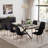 55-70in Rectangle Extendable Dining Table Set-259486295-259486298