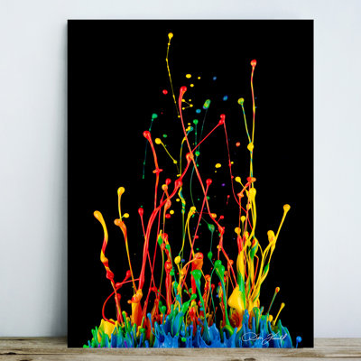 Kinetic Rainbow by Don Farrall - Wrapped Canvas Print