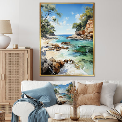«Dominic Coastal Splendor» sur toile