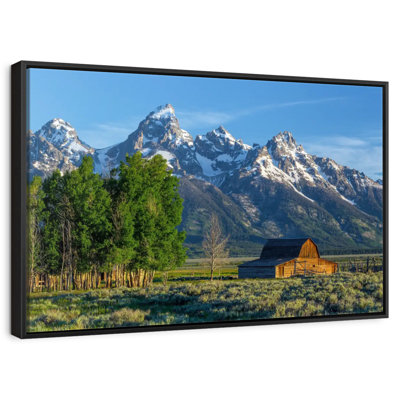 Alvord Grand Teton Mountains Barn