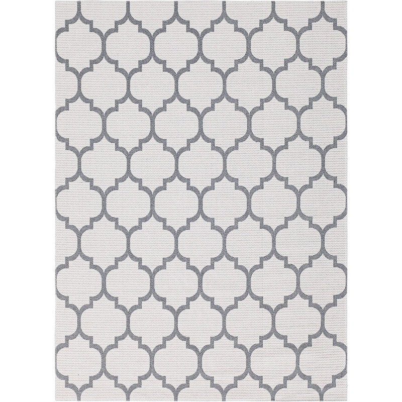 California Cotton Abstract Indoor Rug, Rectangle 7'5" x 10'