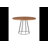 Johan 48" Round Pedestal Dining Table Solid Wood Top