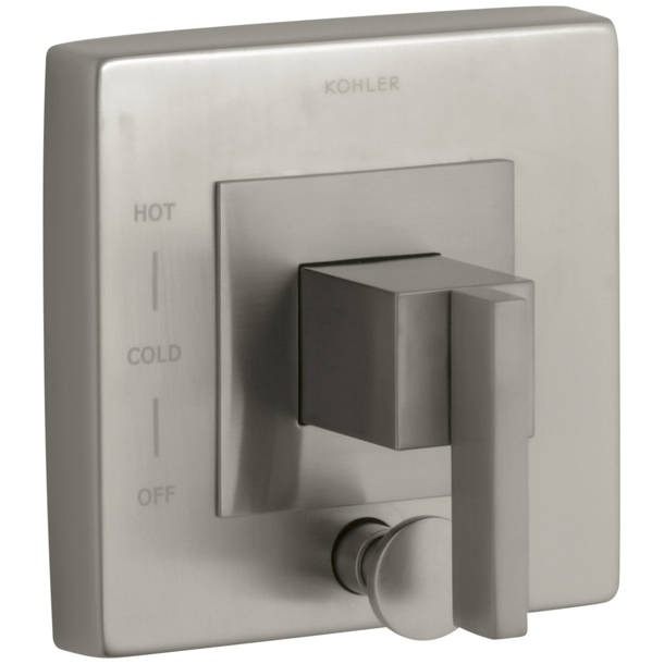 KOHLER Loure Rite-Temp Badewannen- Und Duschventil - Chrom Poliert - Mit Temperaturkontrolle & Verbrühschutz