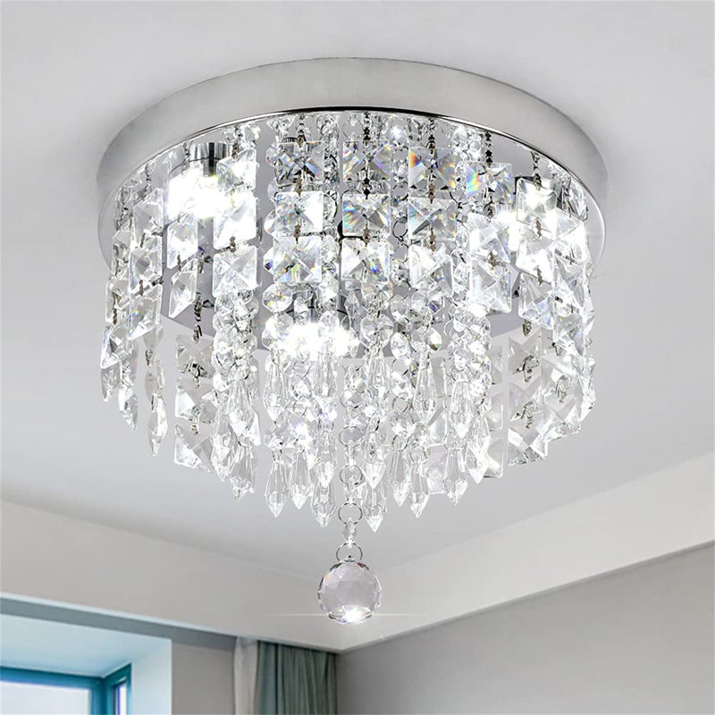 3-Light Semi Flush Mount