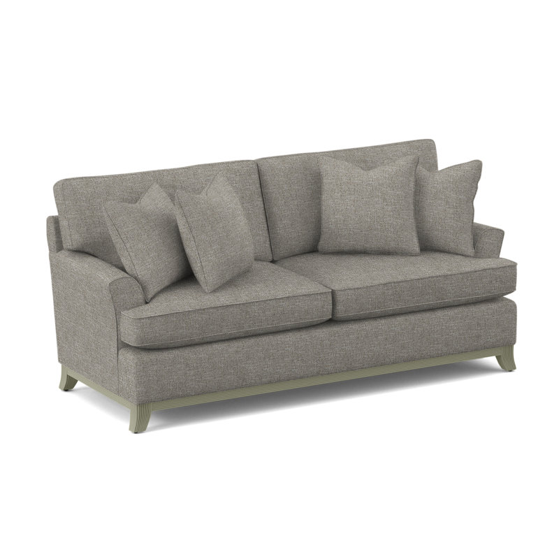 Oaks Way Sofa, Greystone Finish, Basic Grey; 0317-83