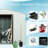 6ft X 5ft Outdoor Metal Shed With Foundation & Rot Resistance Coating - White Extra Sturdiness Feature-118112190