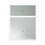 Meuble-lavabo mural 72 po avec lavabo de comptoir en résine et 1 tablette de rangement, 4 portes à fermeture douce (KD-Packing)-130419077