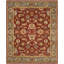 Tapis beige / rouge / bleu en laine touffeté à la main Cranmore-24511169
