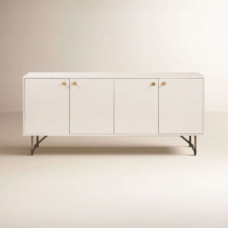 Van 72'' W Solid Wood Sideboard