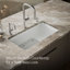 Évier de cuisine encastré à cuve simple 33-1 / 2 po x 18-5 / 16 po x 9-1 / 2 Cairn Cairn-65117847