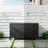 150 Gallon Metal Storage Box Outdoor Deck Box with Wheels-124835871-113493799