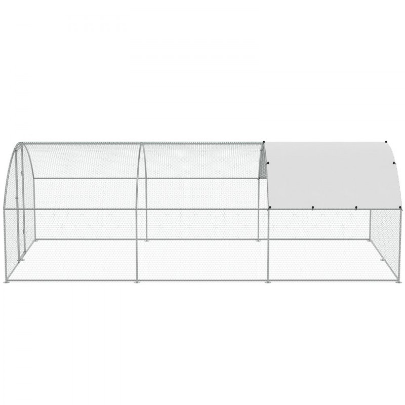 Poulailler Firasat, 78.34" H x 231.49" W x 118.11" D