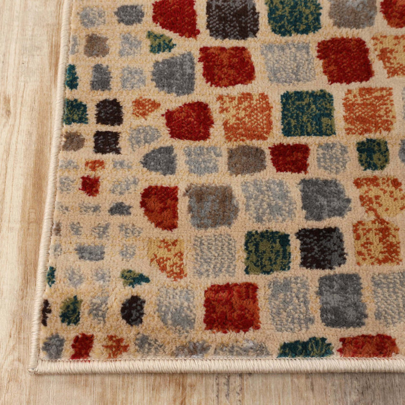 Tapis oriental Elshan Dexter, Tapis de couloir 2 pi 7 po x 8 pi