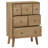 Commode d'appoint en bois massif Cevera