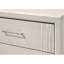 Table de chevet 2 tiroirs Contemporary Beige