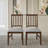 Wooden Dining Chair With Warm Grey Cover-212929906