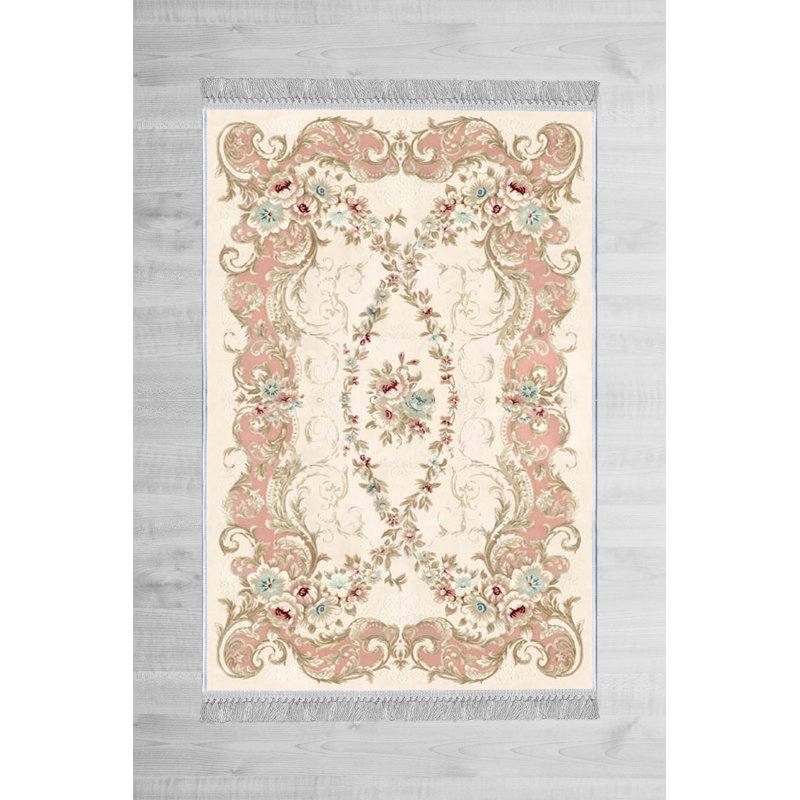 Luxurious Velvet Area Rug, 5.9 x 9.2 Feet | 100% Velvet Fabric, 100% Cotton Sole, 0.4 in Pile Height | Antibacterial, Non-Slip, Machine Washable | Elegant 3D Digital Print for Living Room & Bedroom Decor
