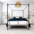 Metal Canopy Bed-668913544