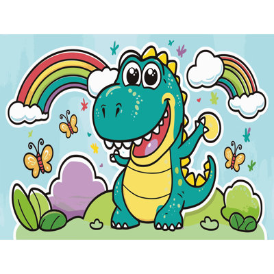 Tapis pour enfants Zoomie Kids