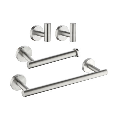 4 - Piece Bathroom Hardware Set
