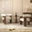 Blediom 27"W Upholstered Armchair with Cream Boucle-1982454766