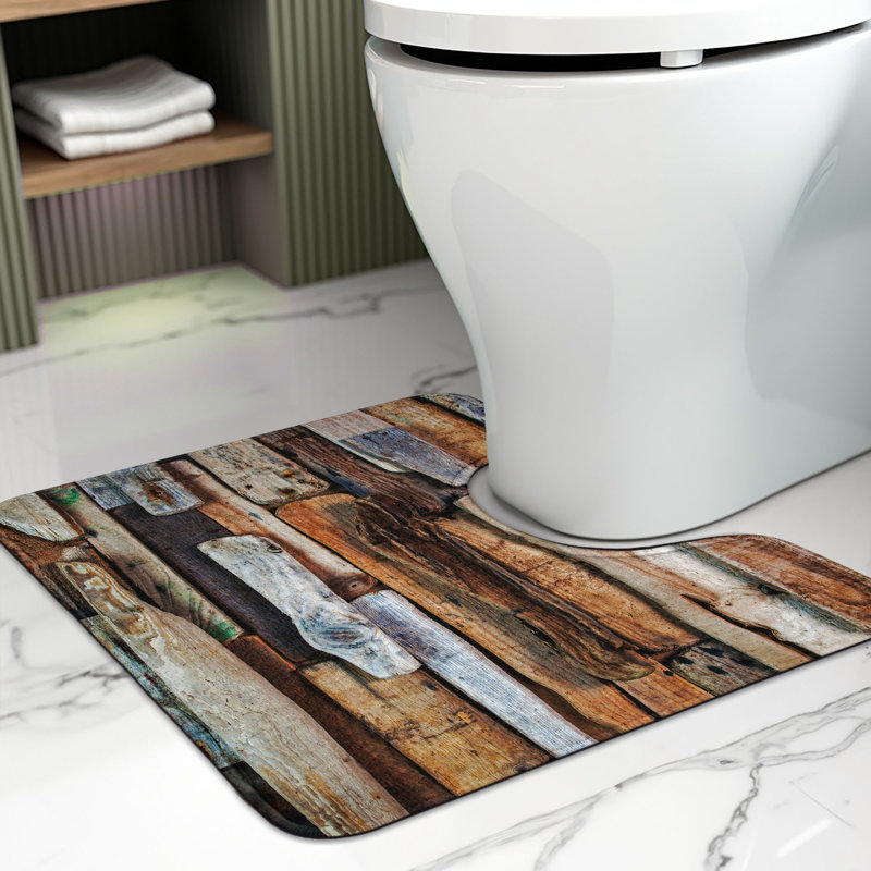 Tapis de salle de bain en U 20 po Vintage