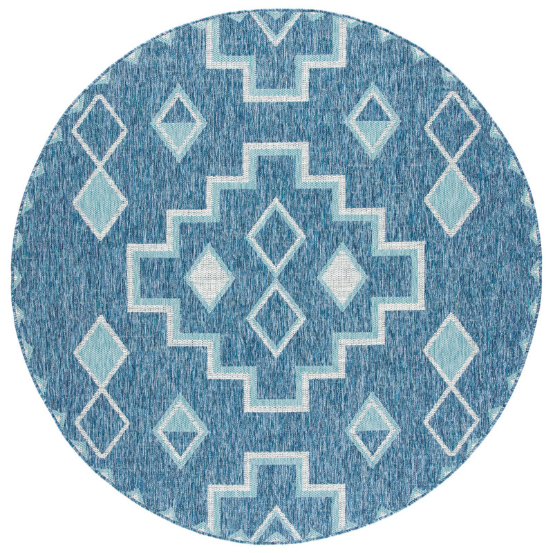 Tapis intérieur / extérieur Amarien, Rond 4 pi
