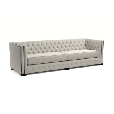 Estevez 108"" Linen Tuxedo Arm Sofa -  Darby Home Co, EEF66C55AA5B4B2E86D78D56F15DDD65