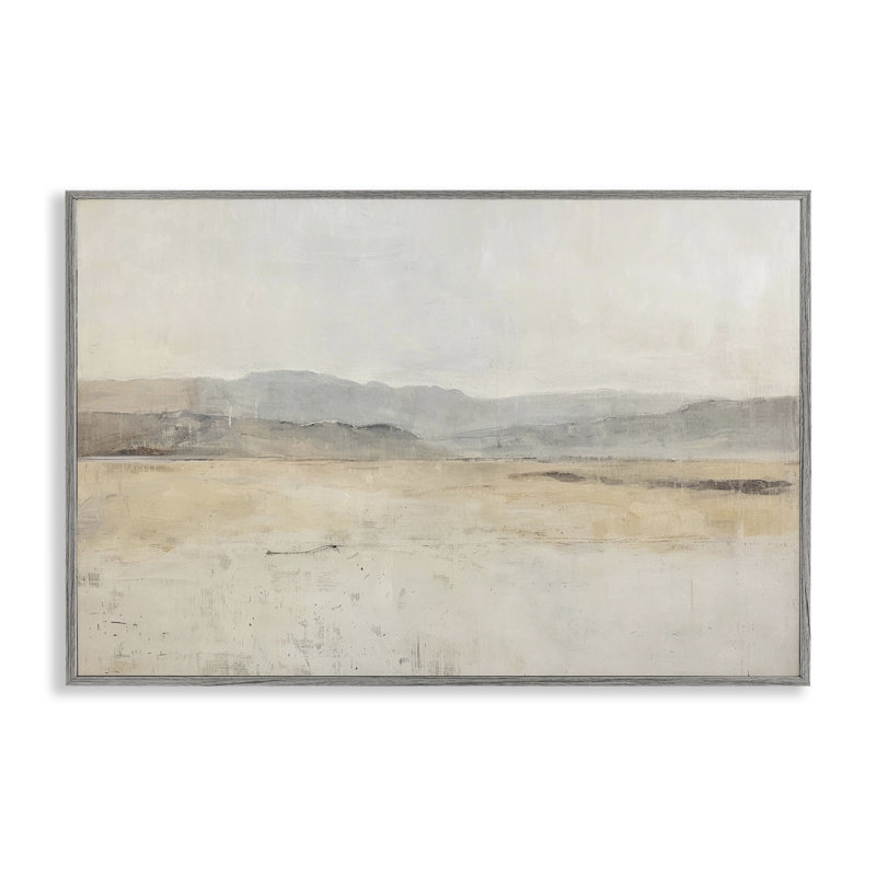  «Minimal Desert Horizon», estampe numérique par LSR Design Studio, H 16 po x l 24 po, Estampe numérique Farmhouse