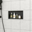 15" x 15" Stainless Steel Shower Niche, Gunmetal Black-776757508