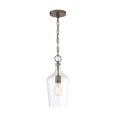 Luminaire suspendu en pot 1 lumière Musgrove
