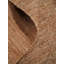 Tapis Heller noué à la main en jute Sumak écologique - 91 x 152 cm, rectangulaire, brun clair, motif uni, poils longs, fibre naturelle, intérieur/extérieur-324740210