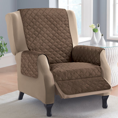 Polyester T-Cushion Recliner Slipcover