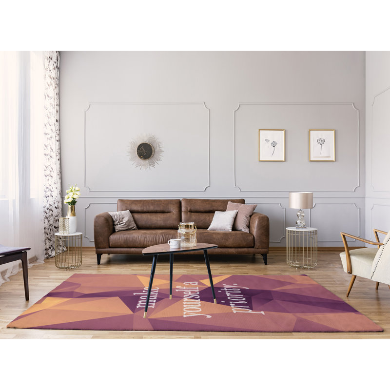 Tapis en chenille de polyester, Rectangle 8 pi x 10 pi